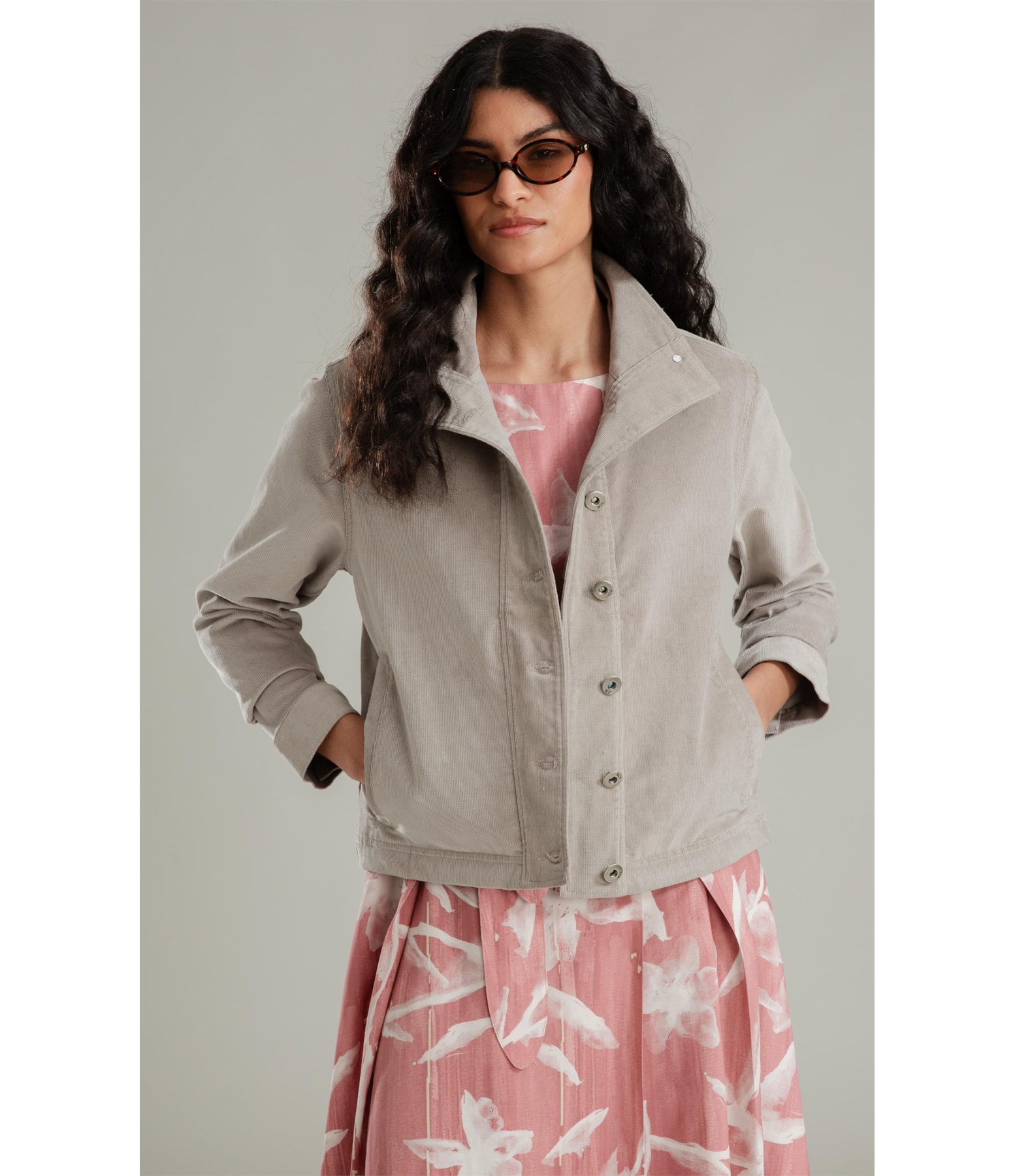 Parka Veludo Span Caqui