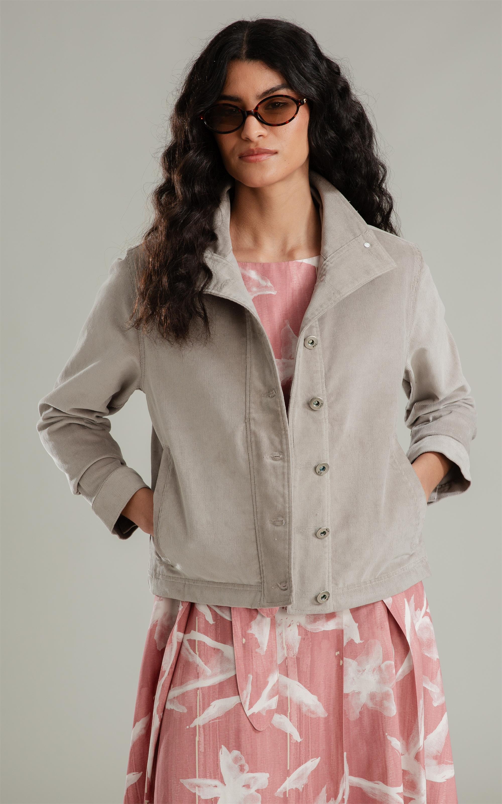 Parka Veludo Span Caqui