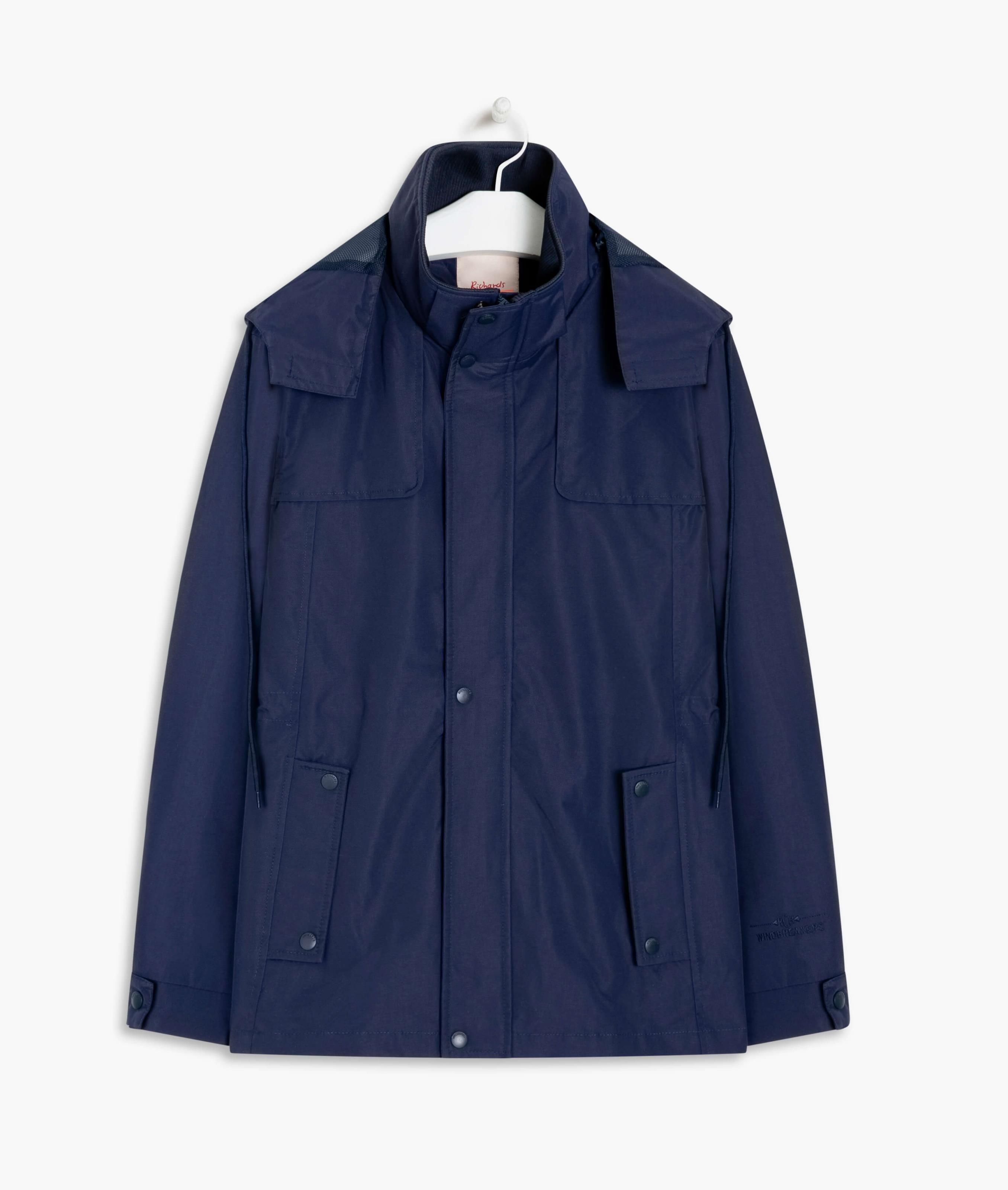 Parka Zurik Nylon Ribbon Dark Navy