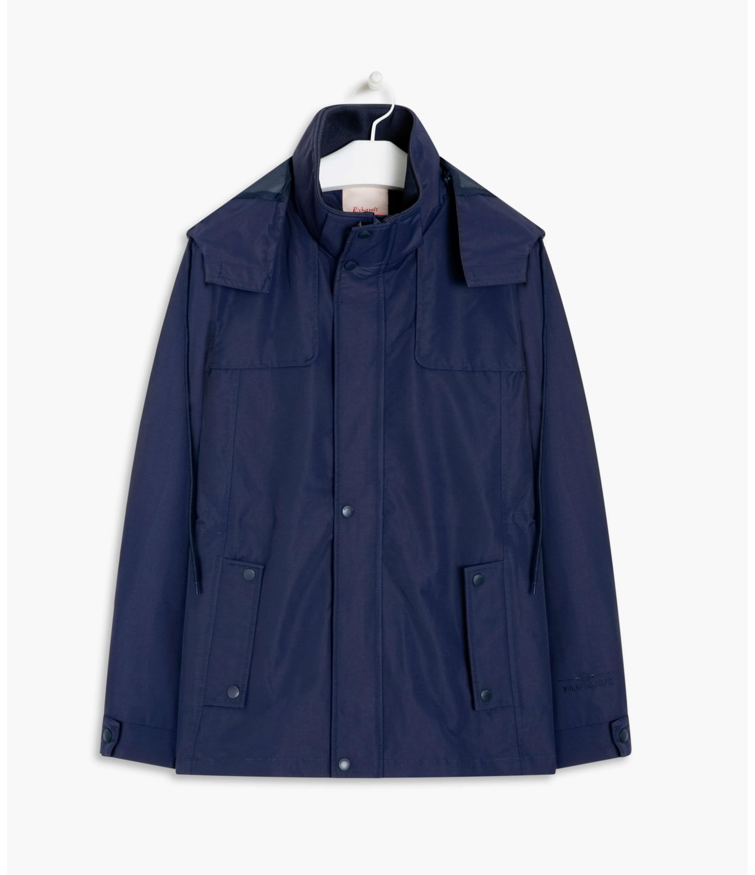 Parka Zurik Nylon Ribbon Dark Navy