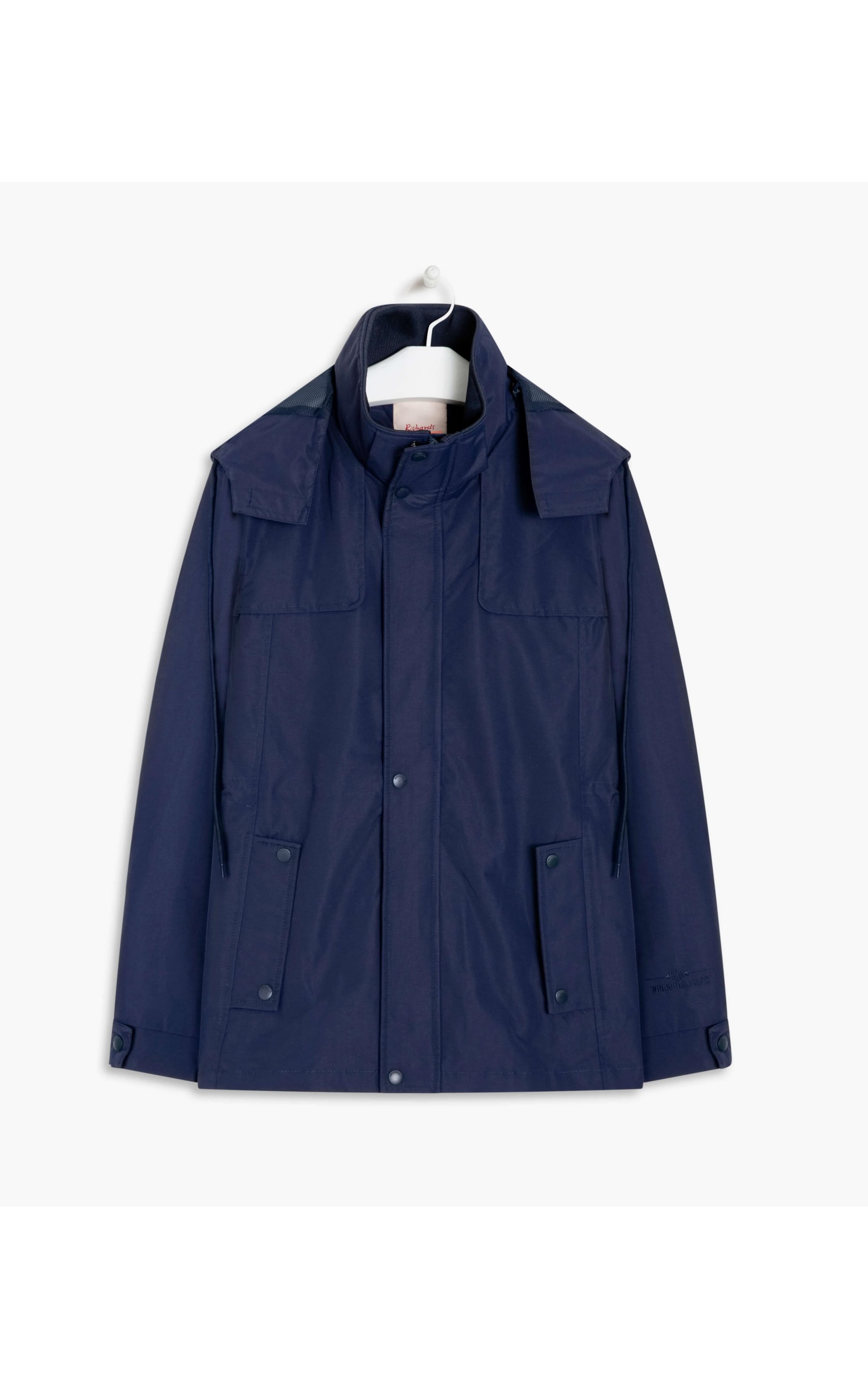Parka Zurik Nylon Ribbon Dark Navy
