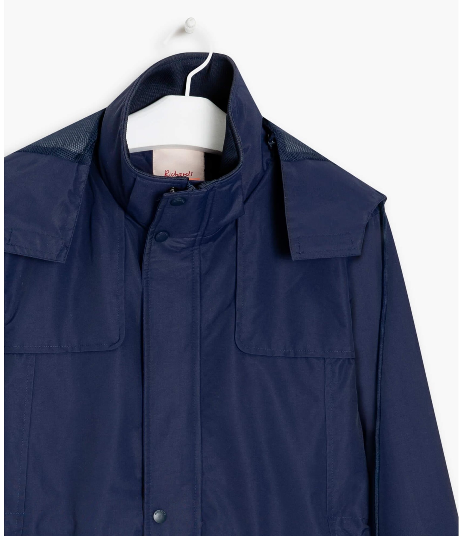Parka Zurik Nylon Ribbon Dark Navy
