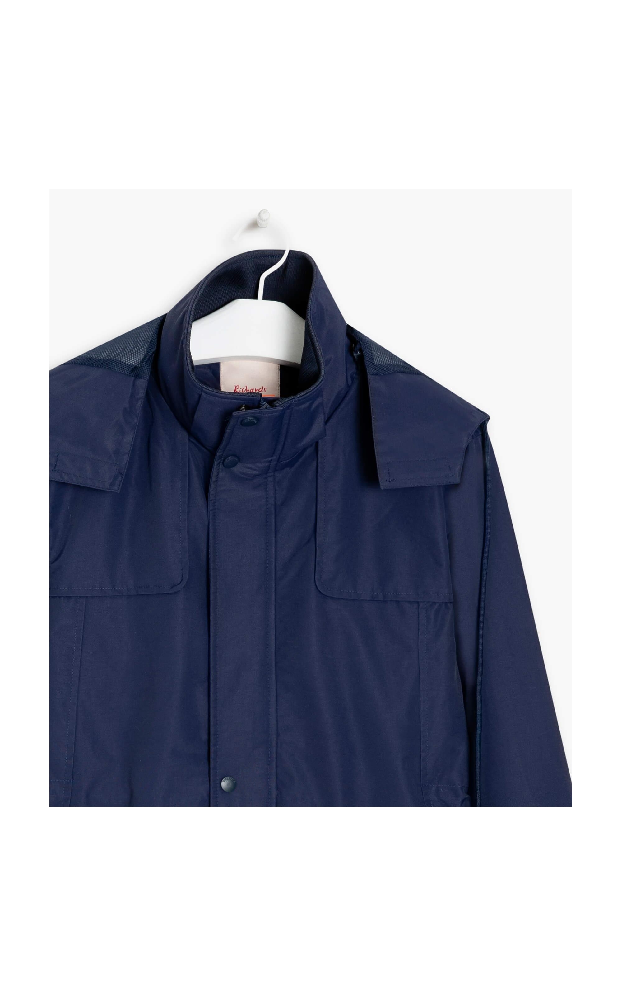 Parka Zurik Nylon Ribbon Dark Navy
