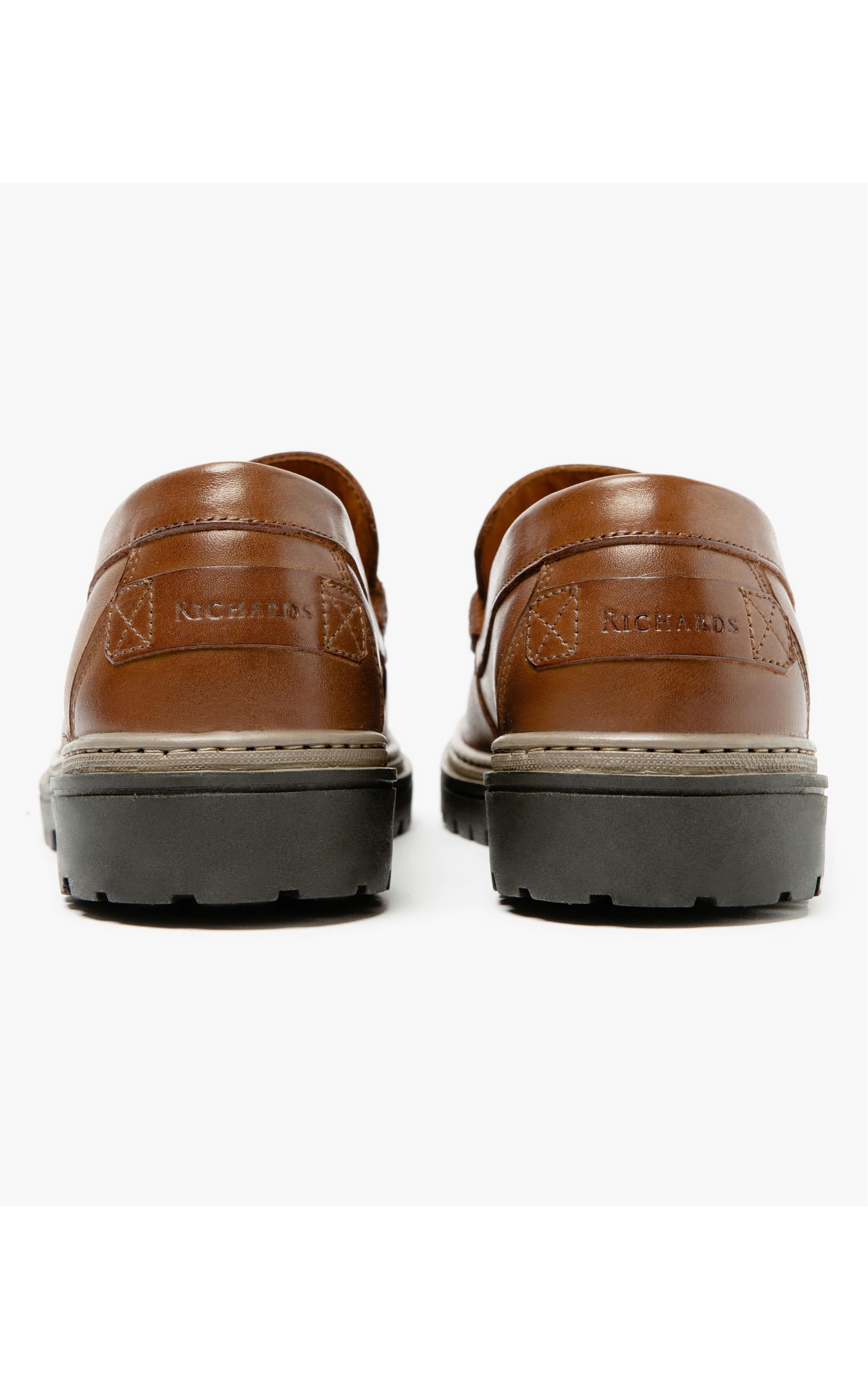 Penny Loafer Rubber  Marrom