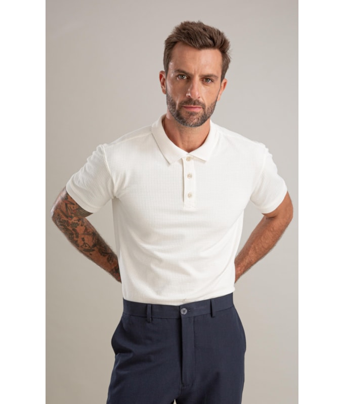 Polo Agata Mc Bf Off White