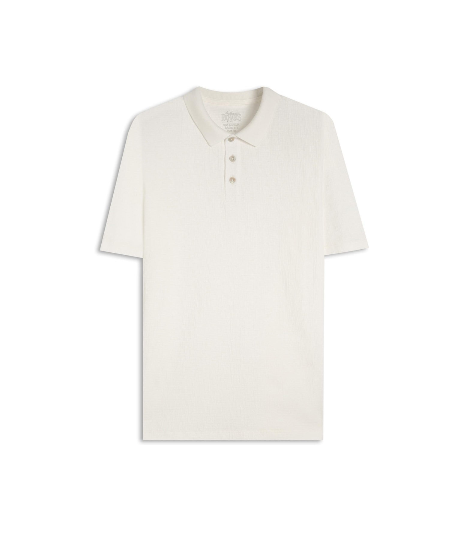 Polo Anarruga Mc Bf Off White