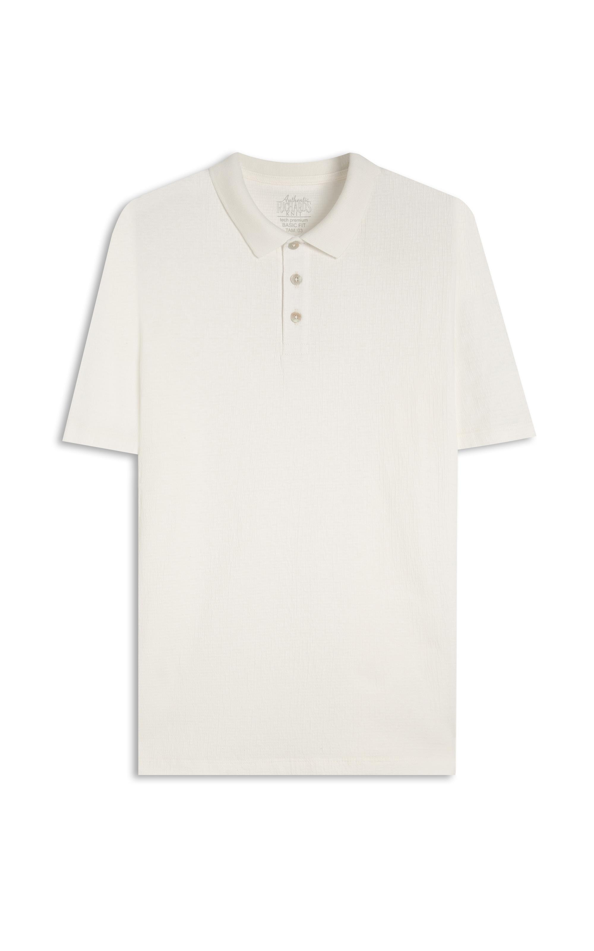Polo Anarruga Mc Bf Off White