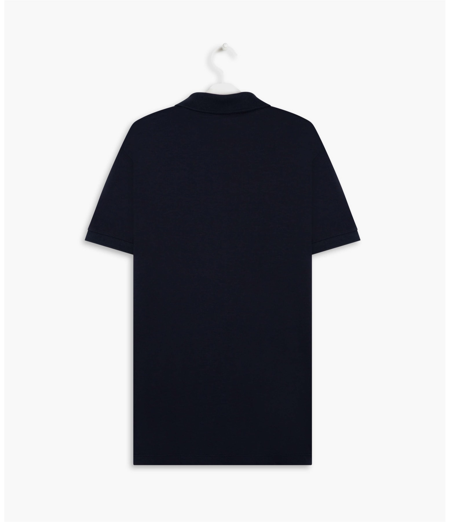 Polo Basic Grid Pima Dark Navy