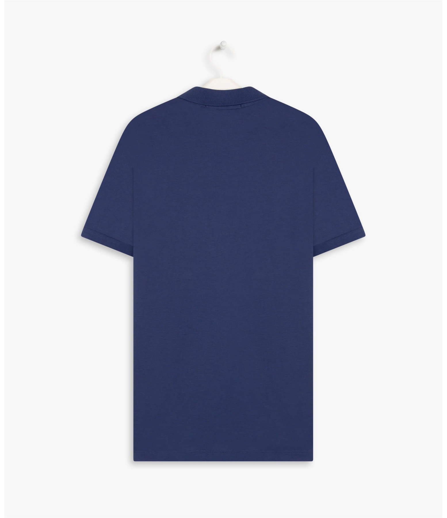 Polo Basic Grid Pima Dark Navy