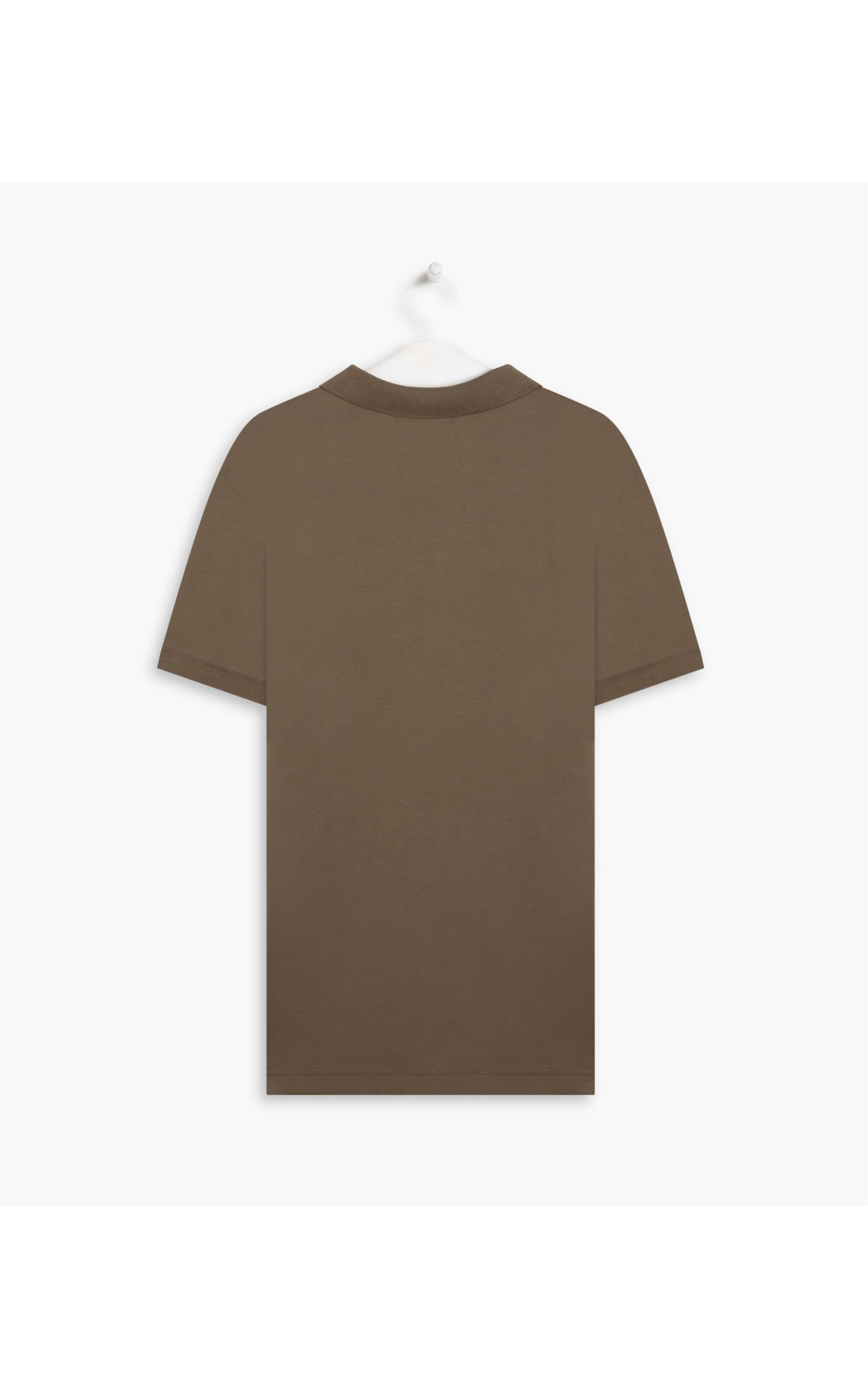 Polo Basic Grid Pima Havana