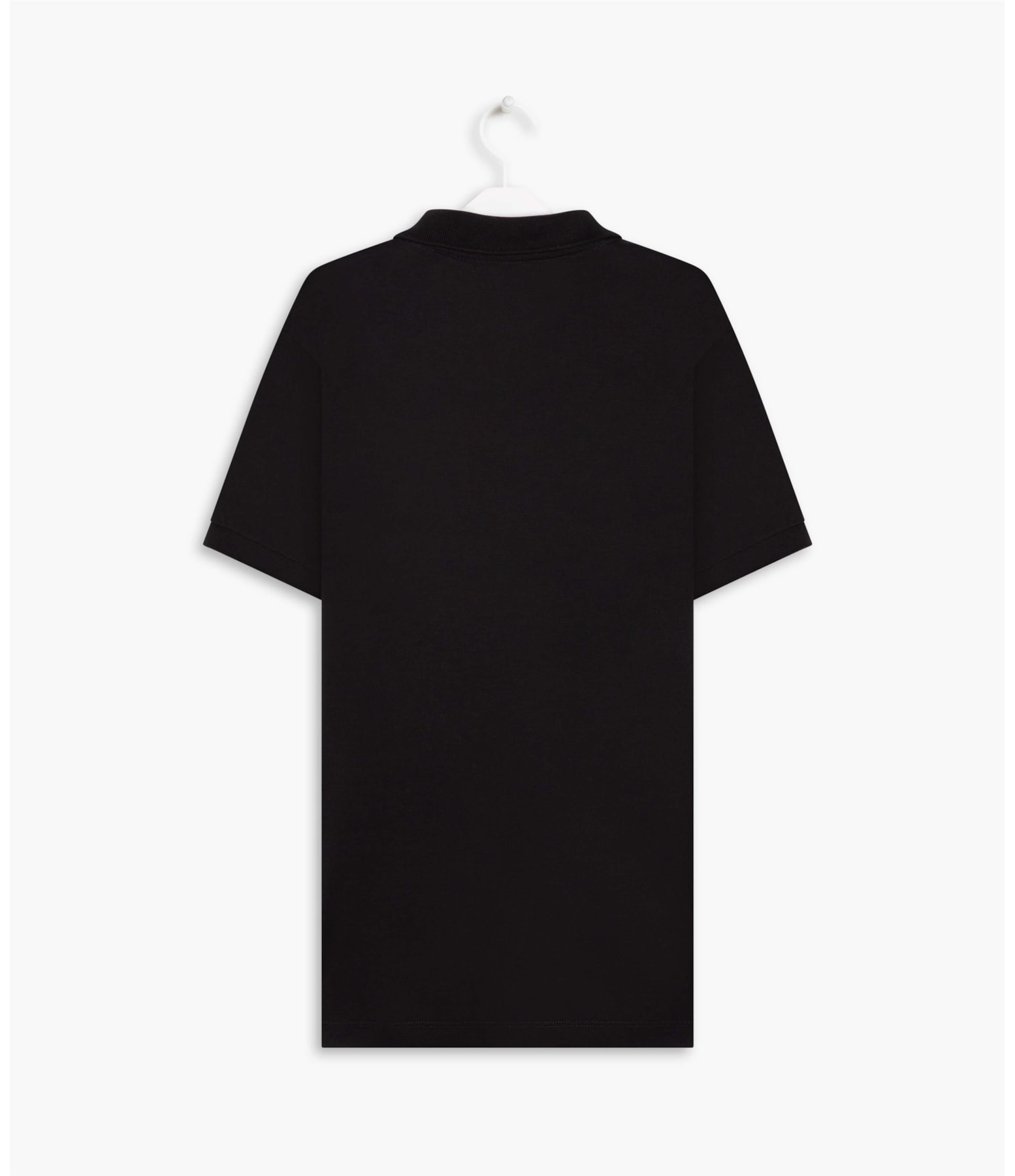 Polo Basic Grid Pima Preto