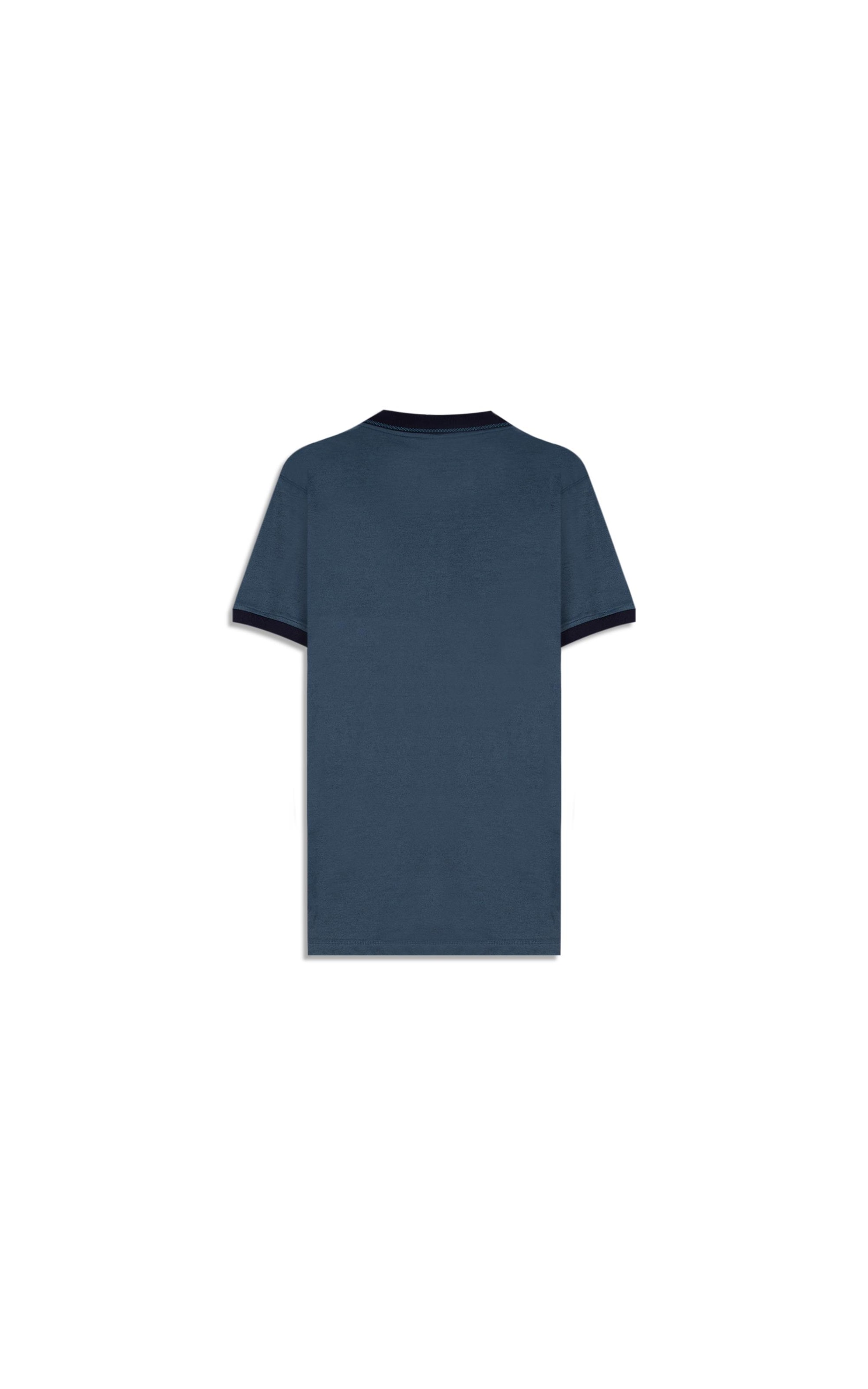 Polo Casual Greg Pima Azul Medio