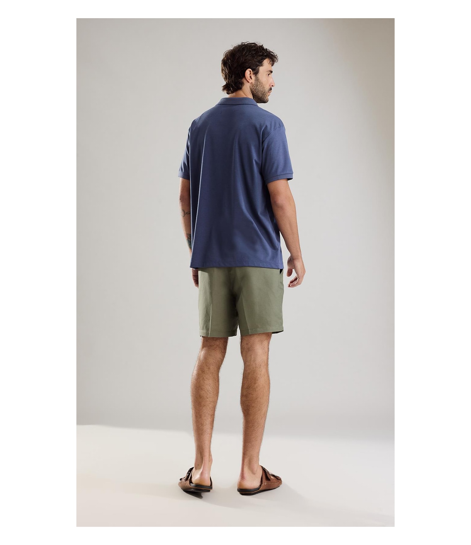 Polo Casual Greg Pima Cinza