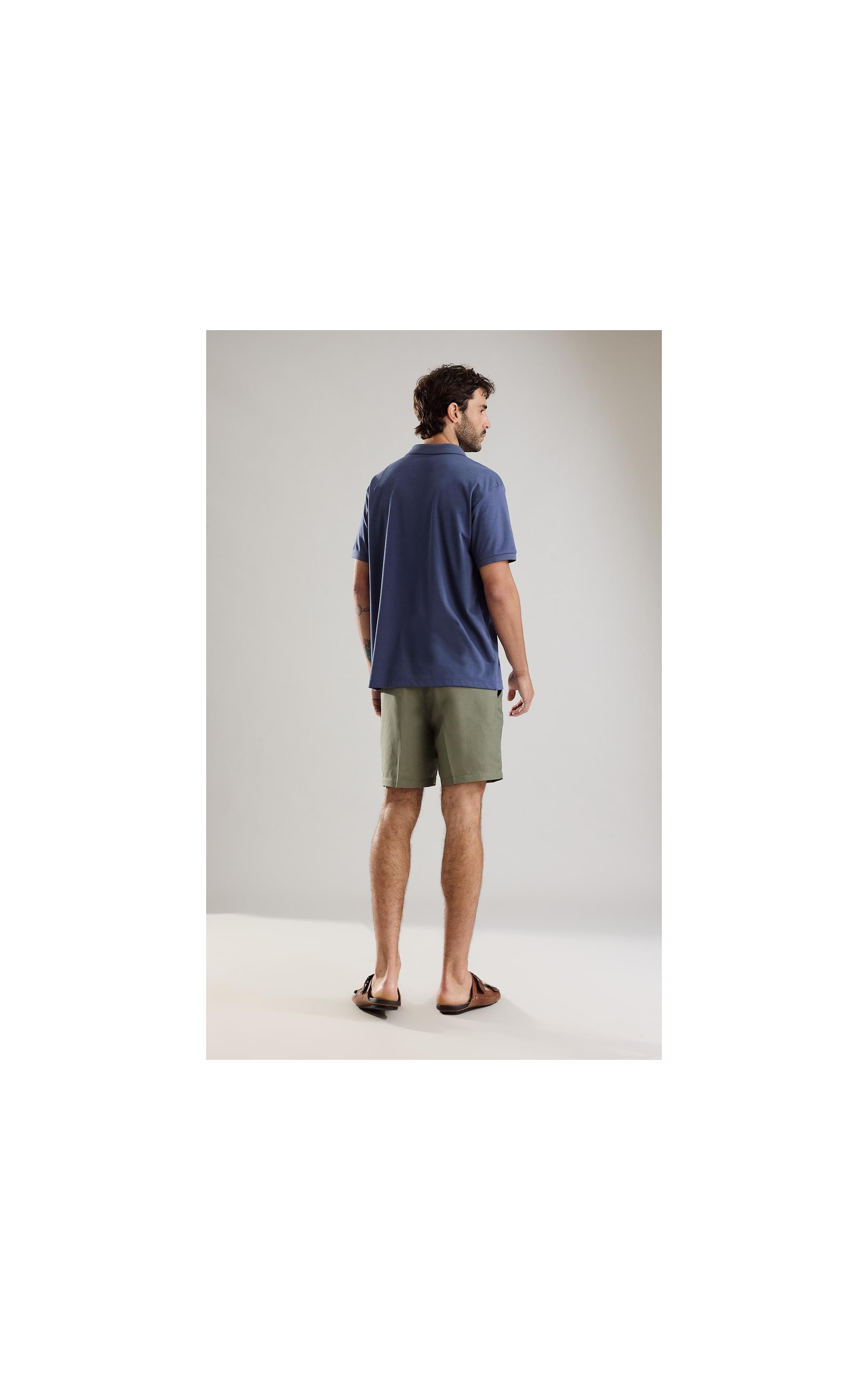 Polo Casual Greg Pima Cinza