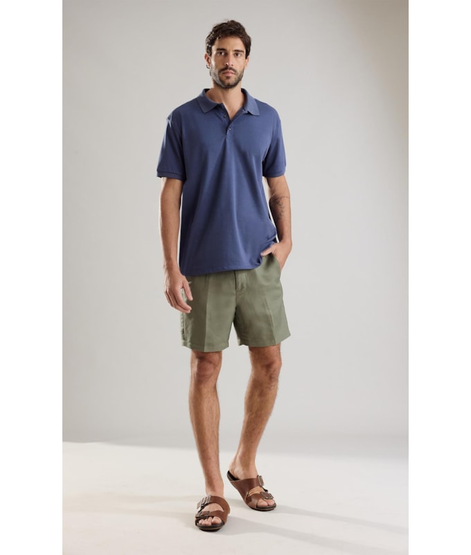 Polo Casual Greg Pima Cinza