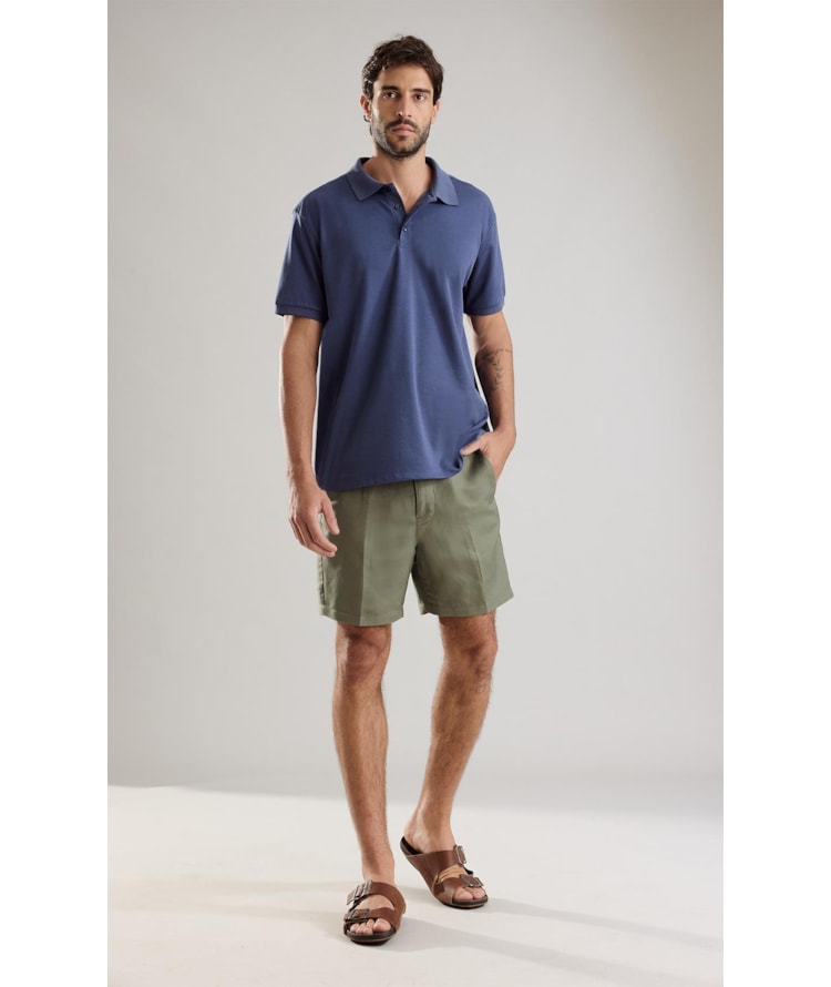 Polo Casual Greg Pima Cinza