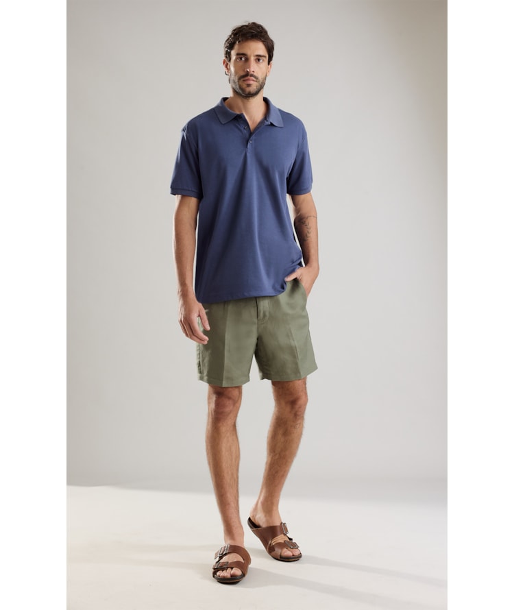 Polo Casual Greg Pima Cinza