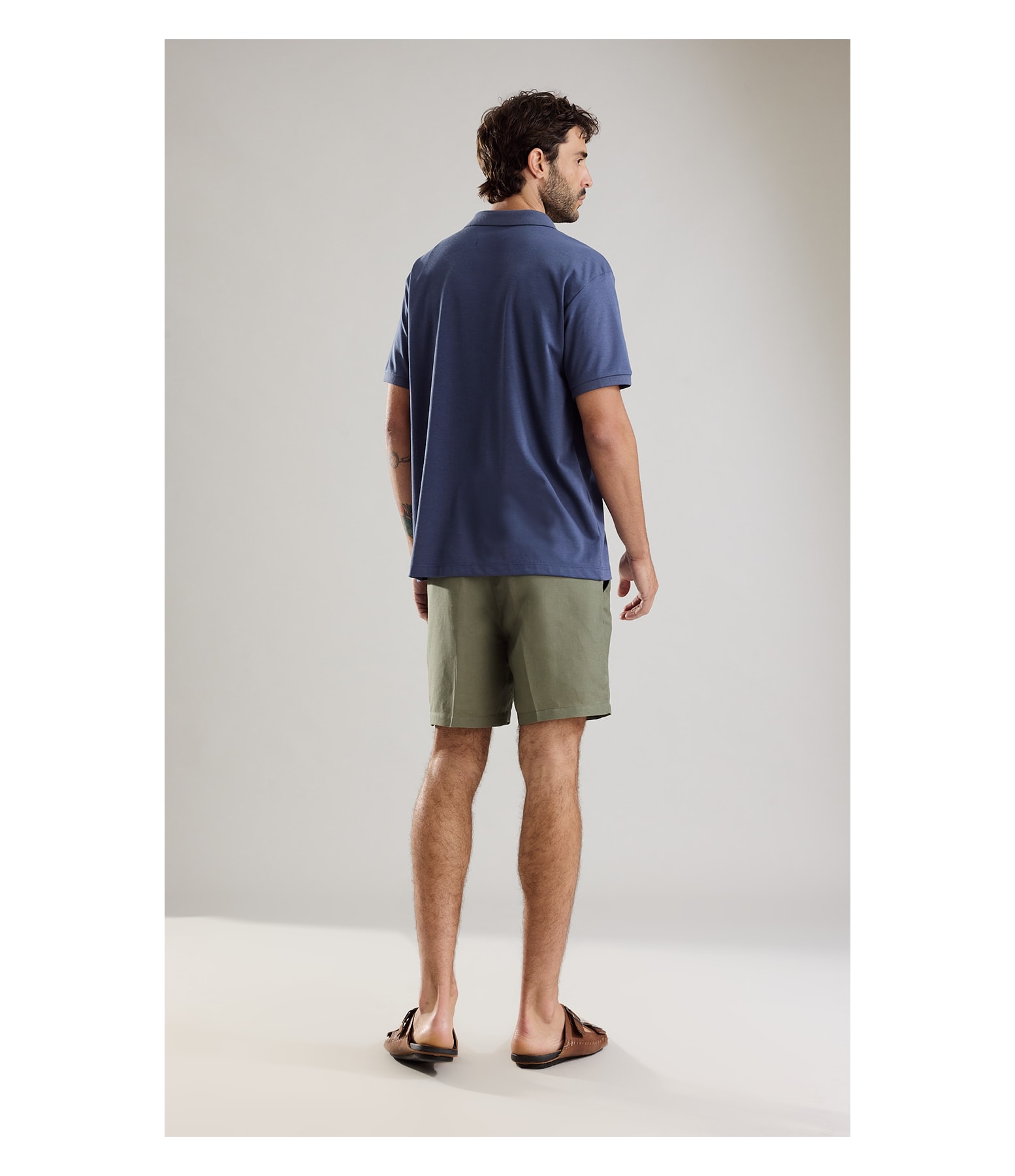 Polo Casual Greg Pima Cinza