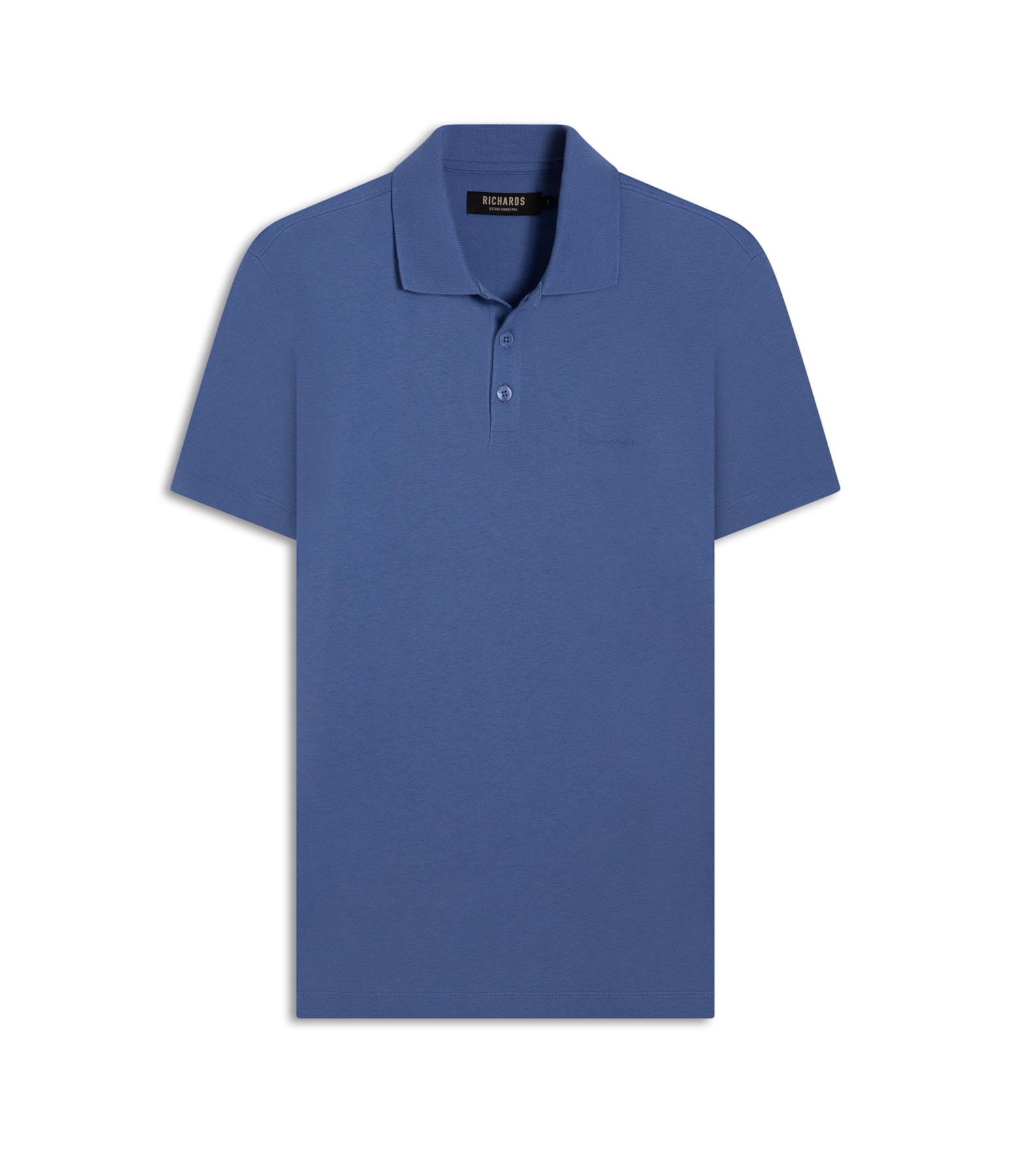 Polo Casual Pima Azul Jeans