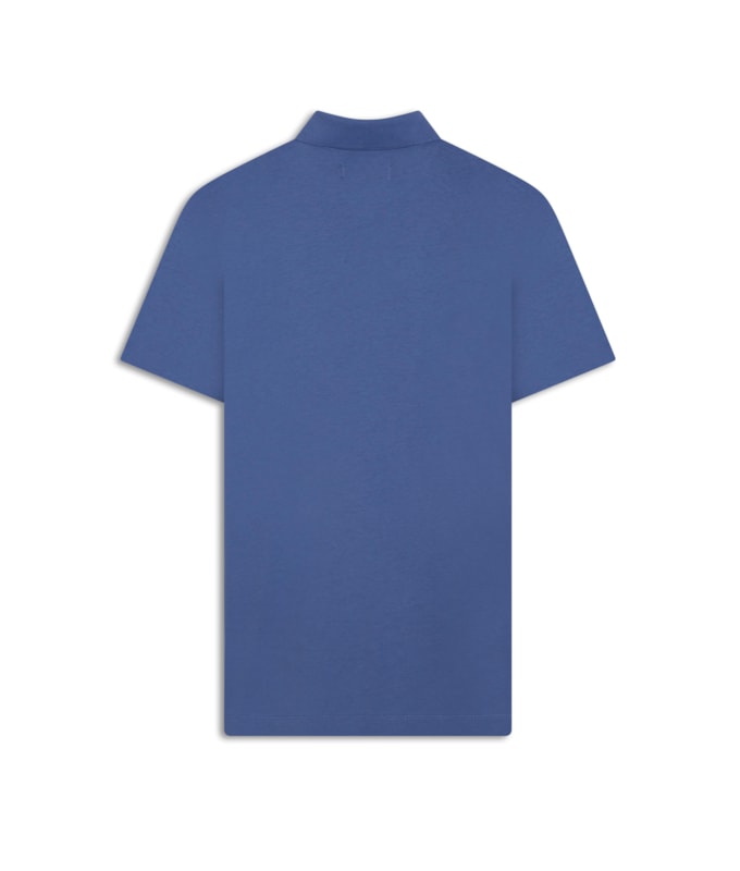Polo Casual Pima Azul Jeans
