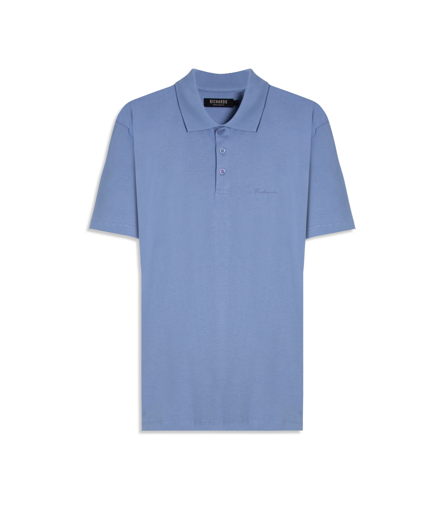 Polo Casual Pima Azul Pervante