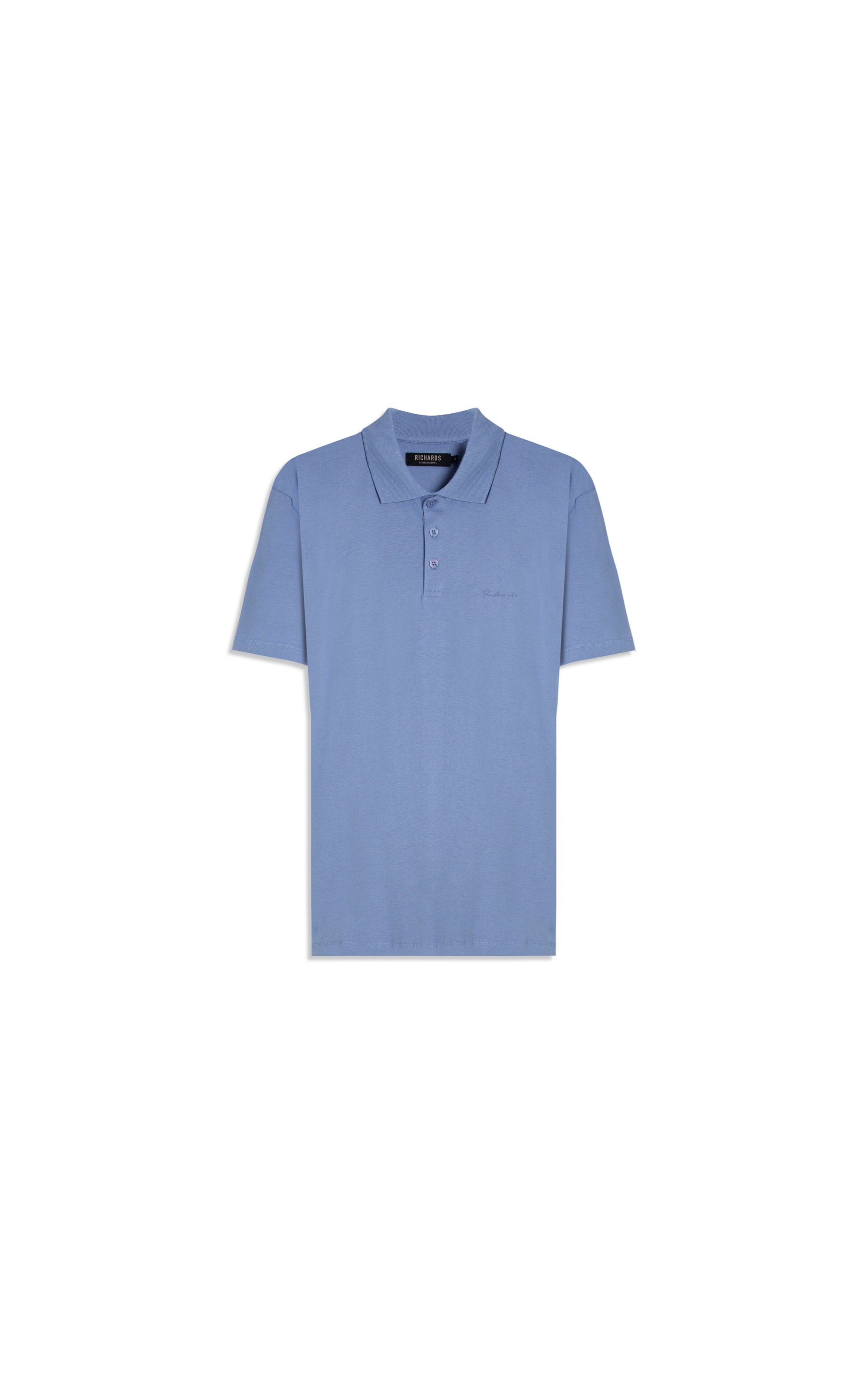 Polo Casual Pima Azul Pervante