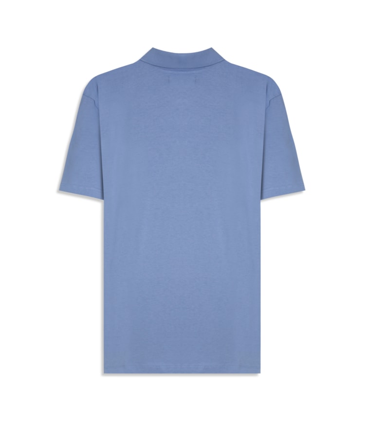 Polo Casual Pima Azul Pervante