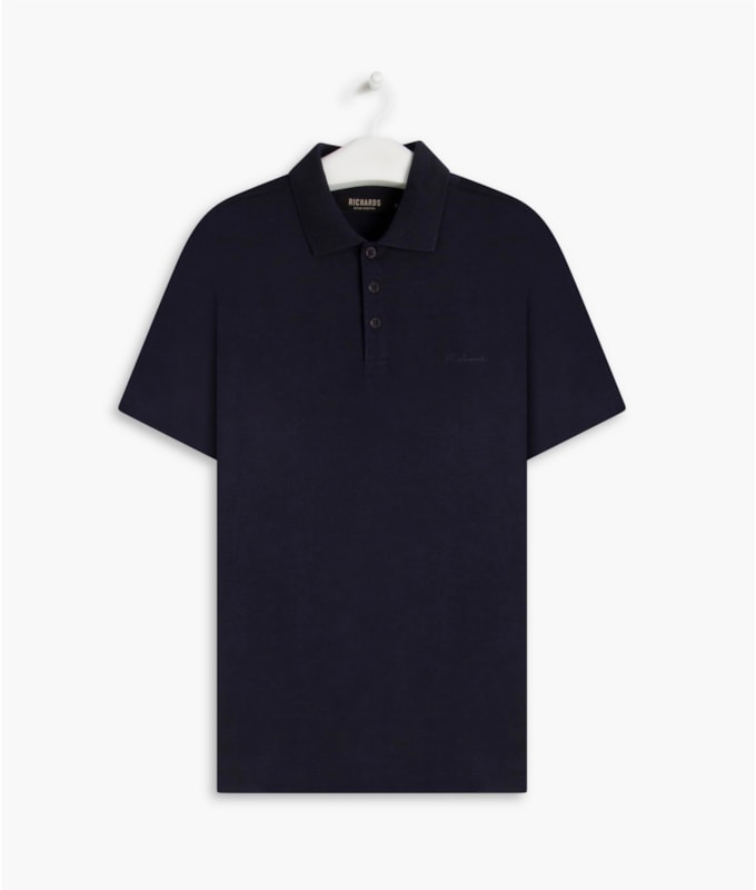 Polo Casual Pima Dark Navy