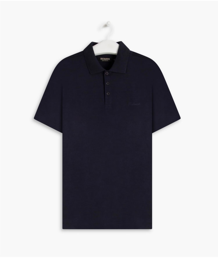 Polo Casual Pima Dark Navy