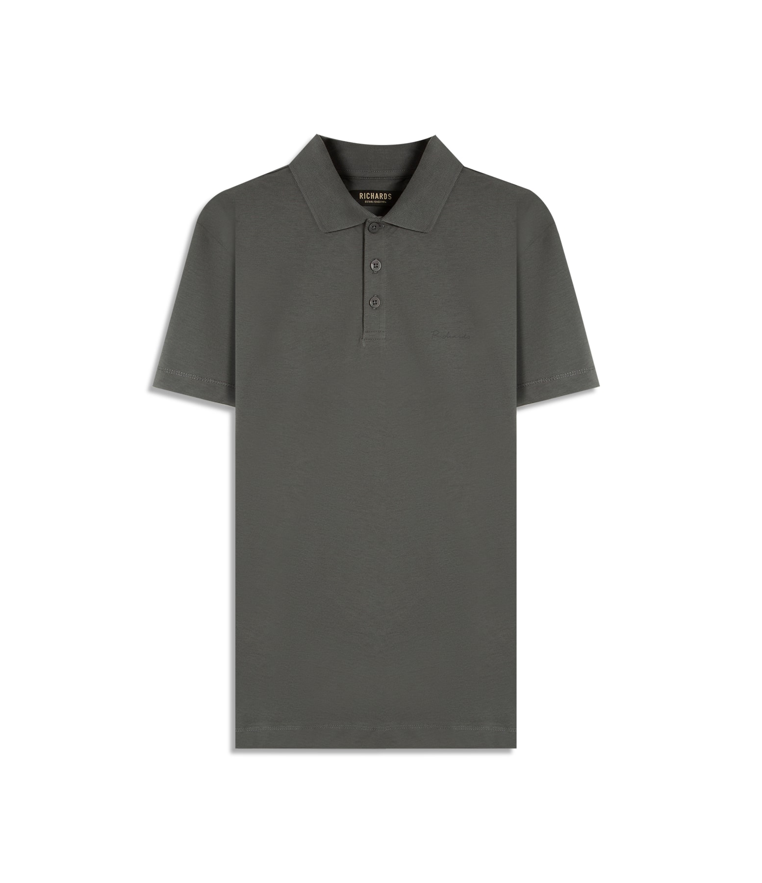 Polo Casual Pima Grafite