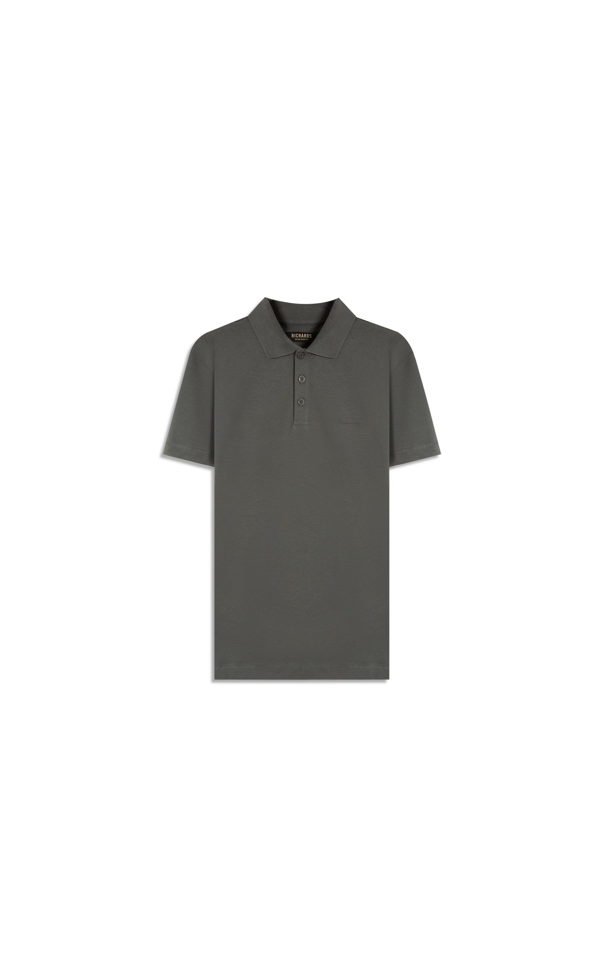 Polo Casual Pima Grafite