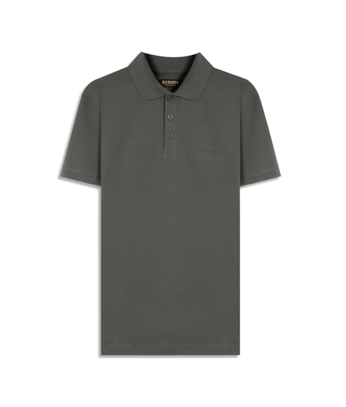 Polo Casual Pima Grafite