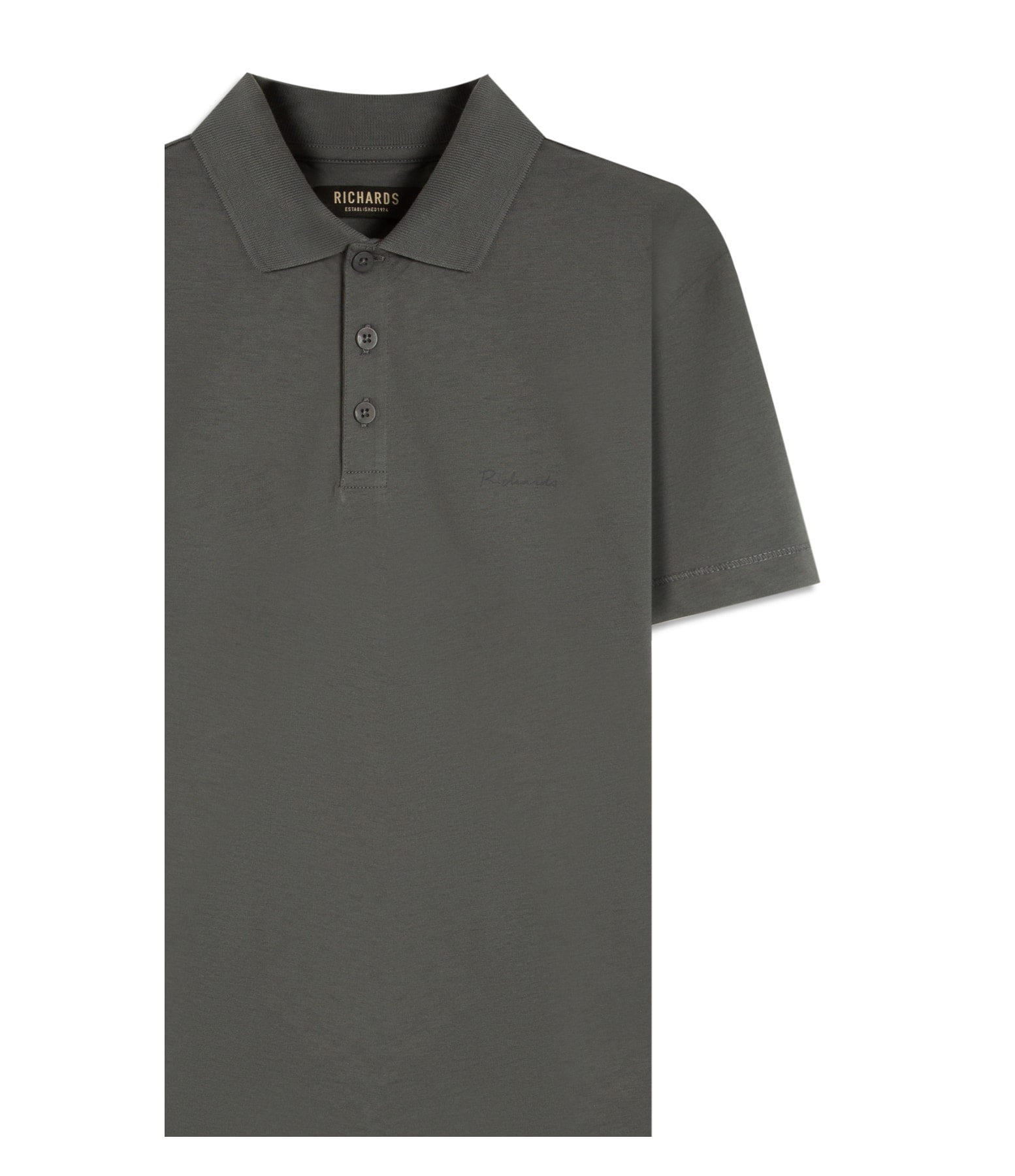 Polo Casual Pima Grafite