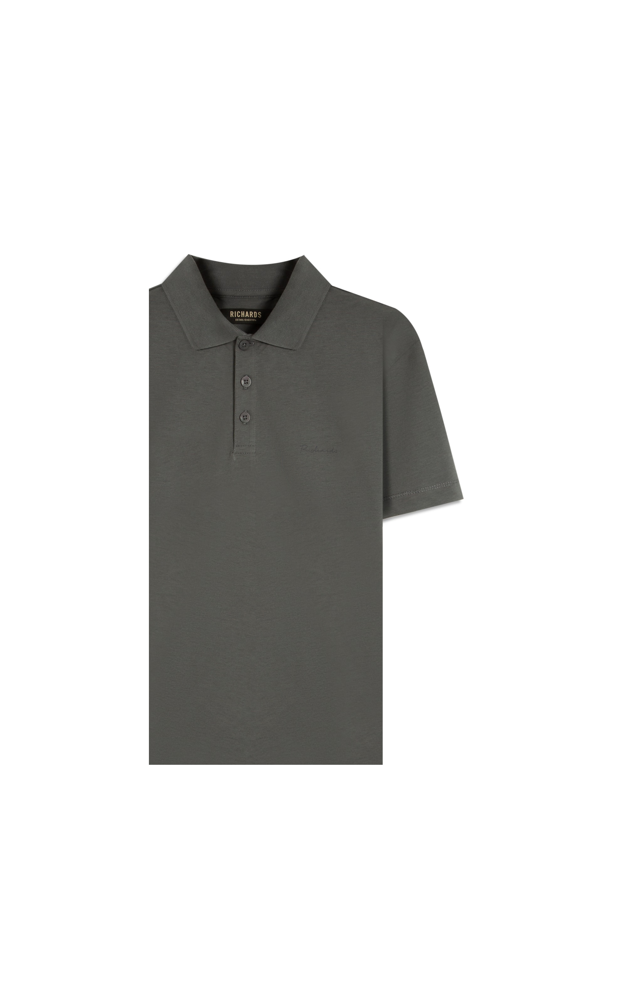 Polo Casual Pima Grafite