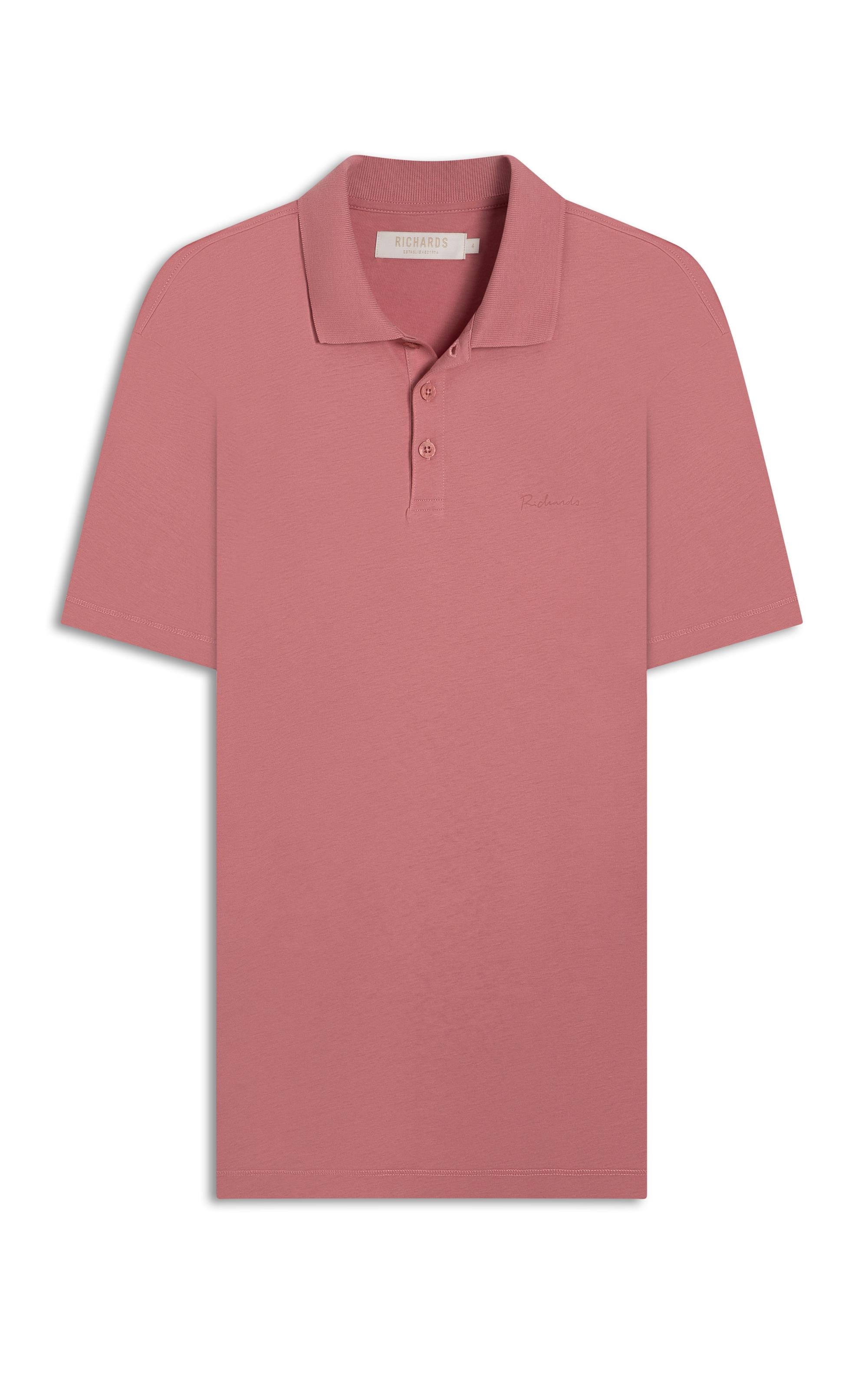 Polo Casual Pima Mc Rosa Dusty