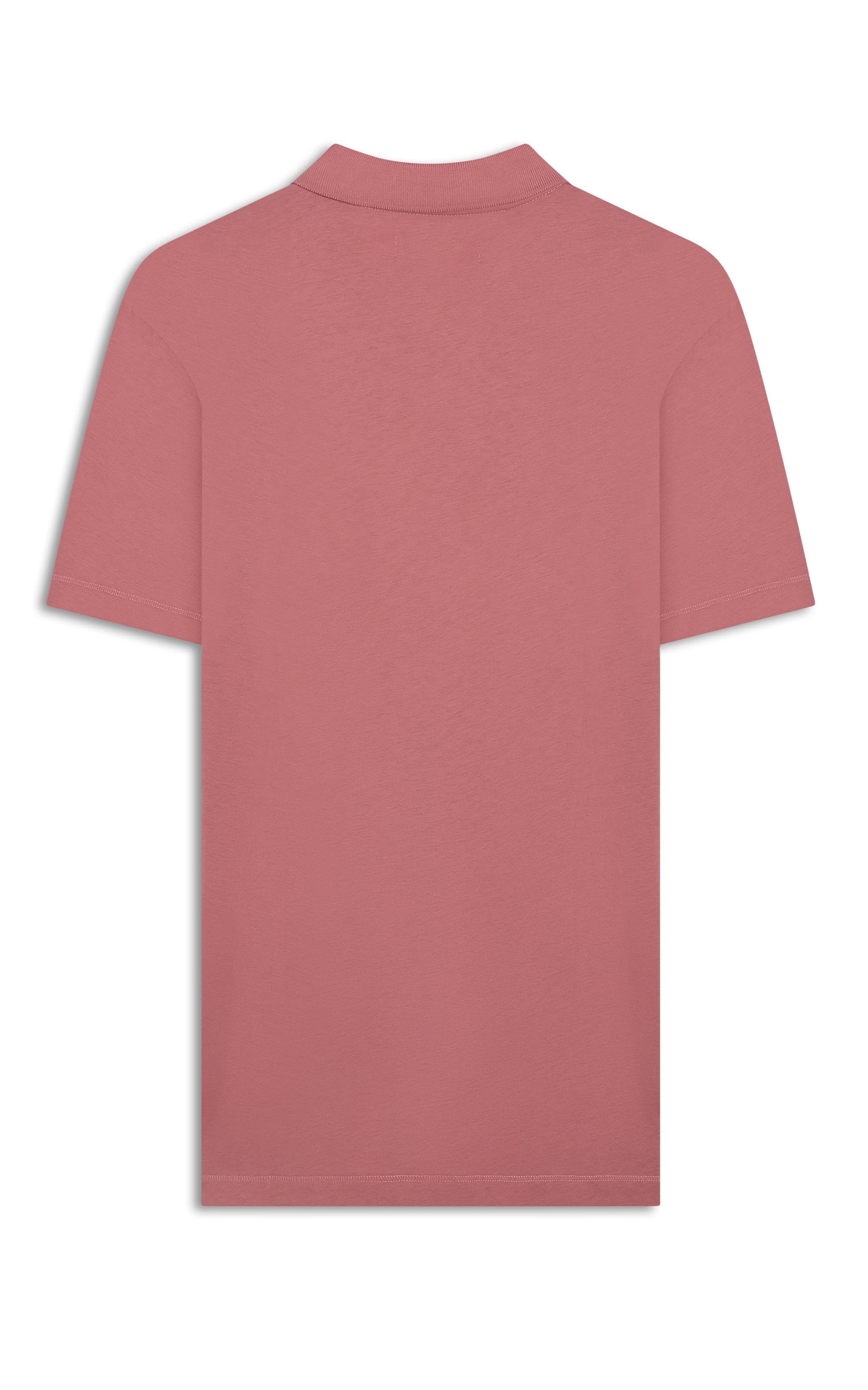 Polo Casual Pima Mc Rosa Dusty