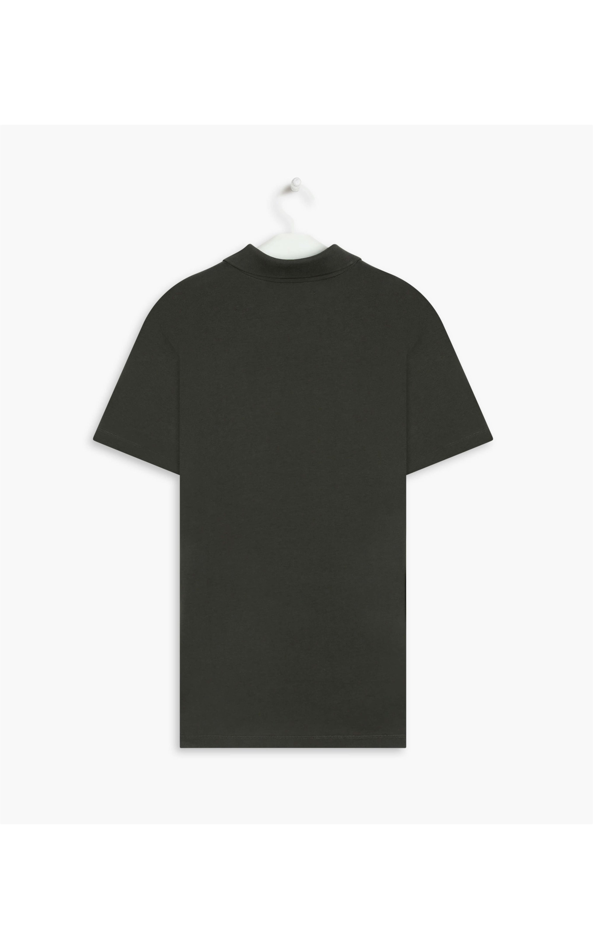 Polo Casual Pima Mc Verde Militar