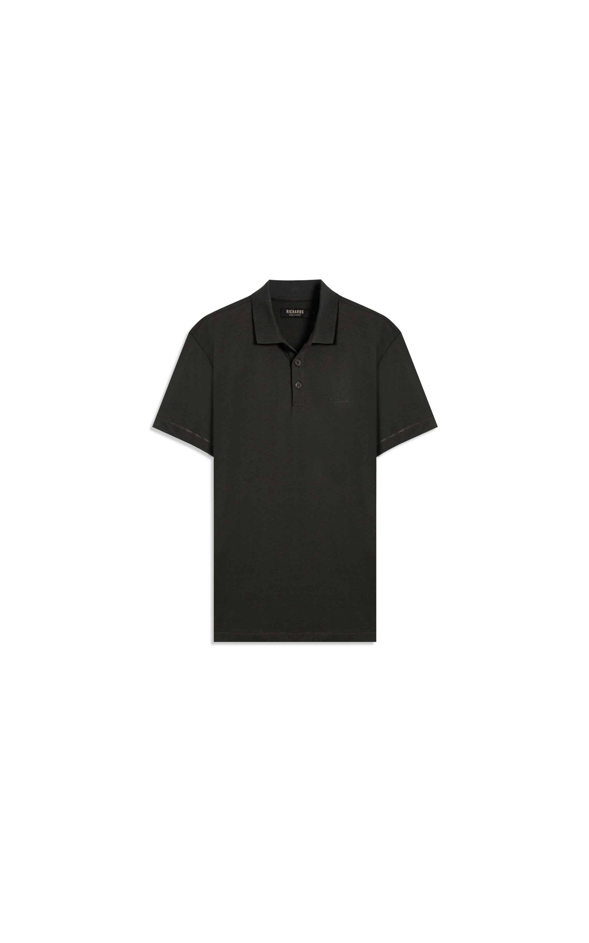 Polo Casual Pima Mc Verde Militar