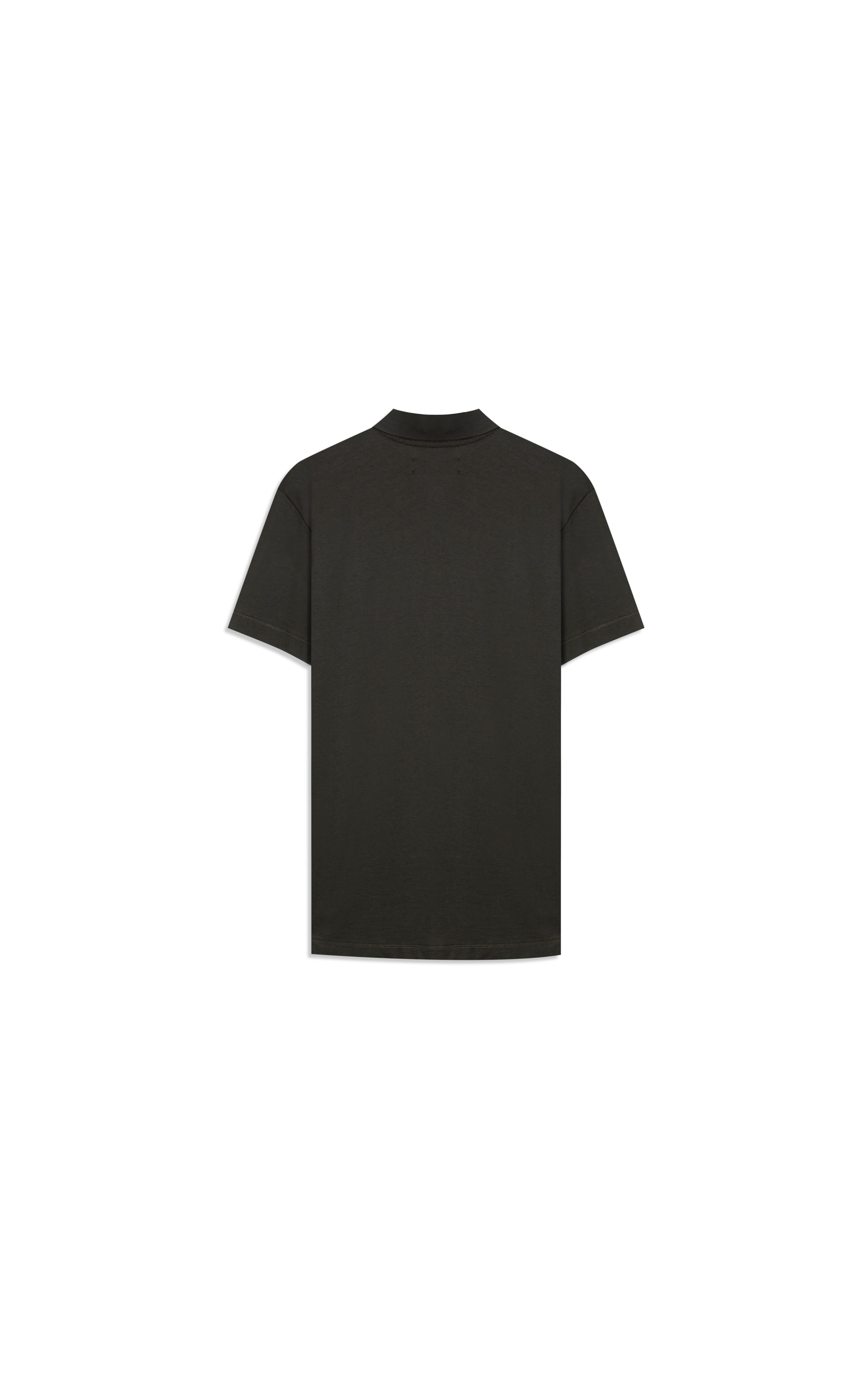 Polo Casual Pima Mc Verde Militar