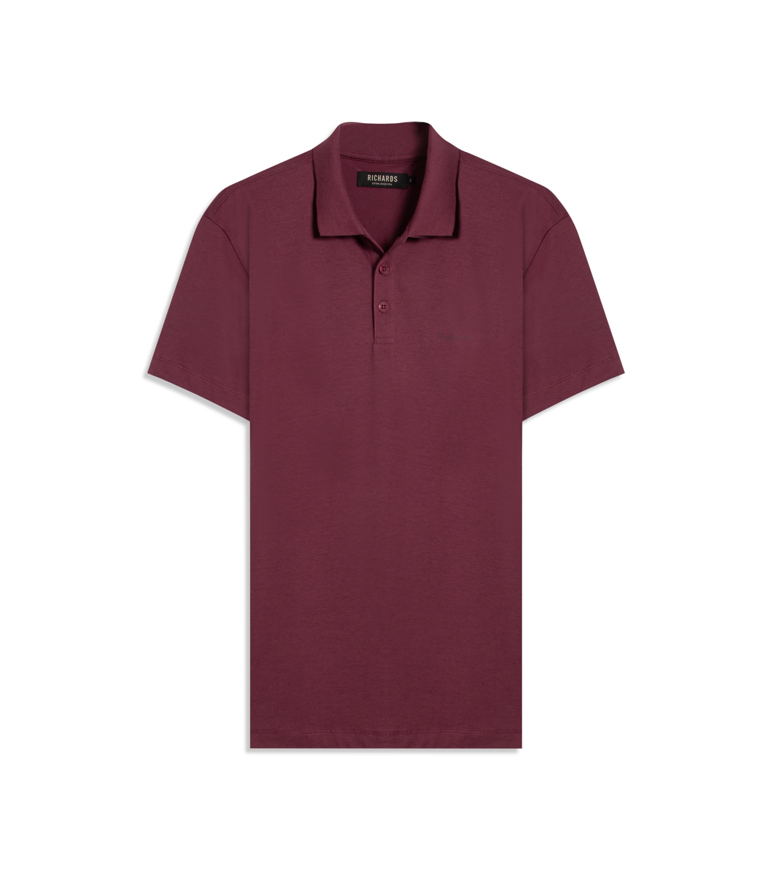 Polo Casual Pima Mc Vinho