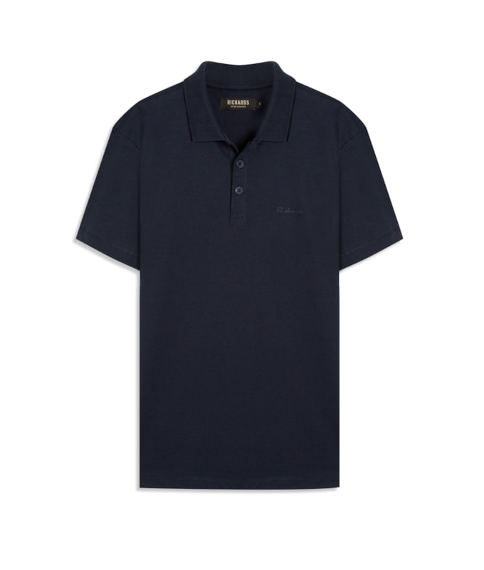 Polo Casual Pima Midnight Blue