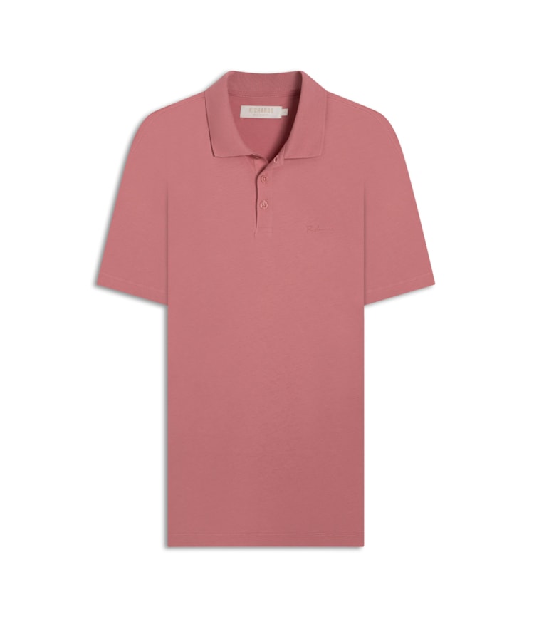 Polo Casual Pima Rosa Dusty