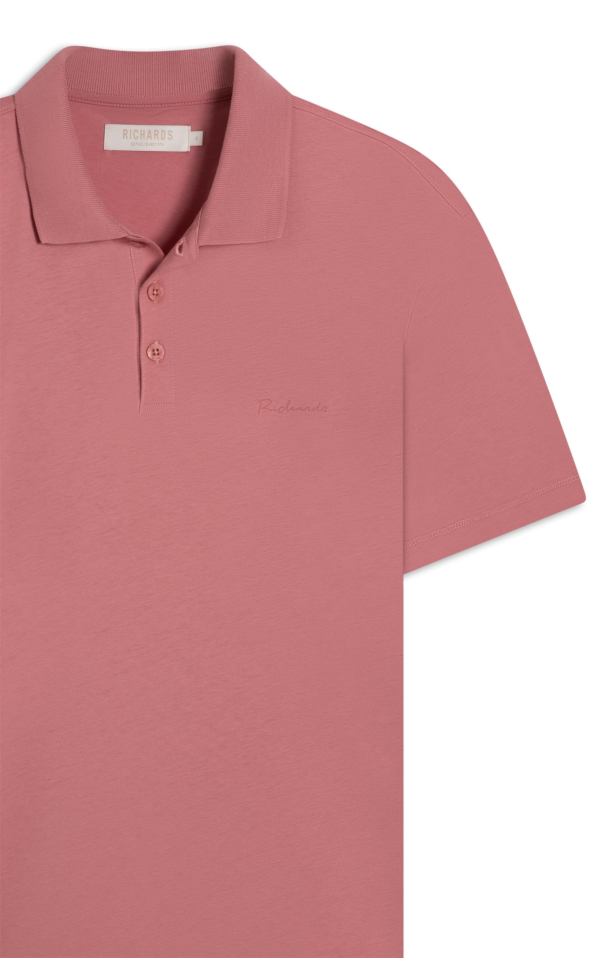 Polo Casual Pima Rosa Dusty