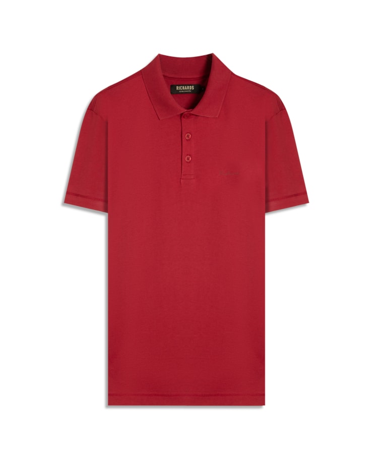 Polo Casual Pima Sangria
