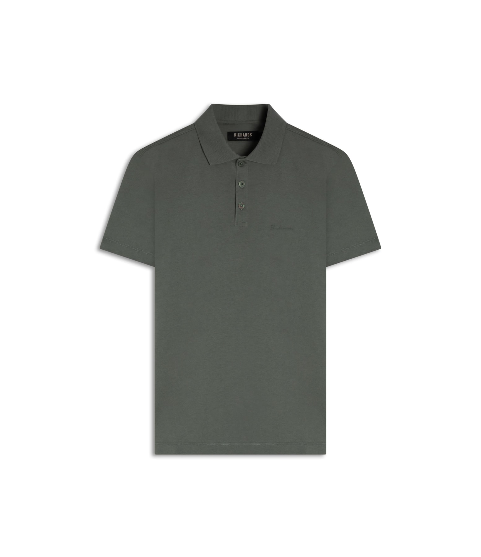 Polo Casual Pima Verde Army