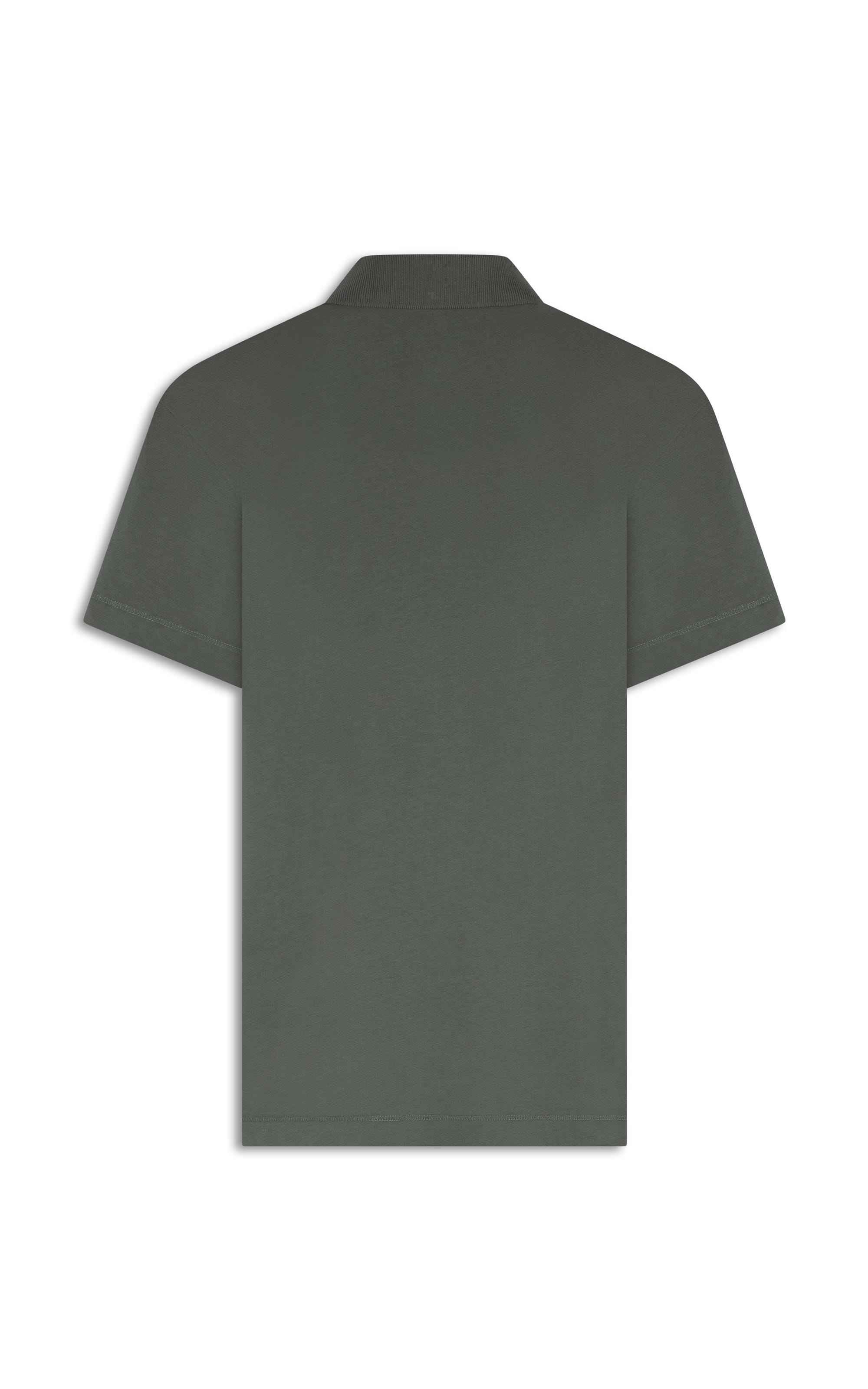 Polo Casual Pima Verde Army