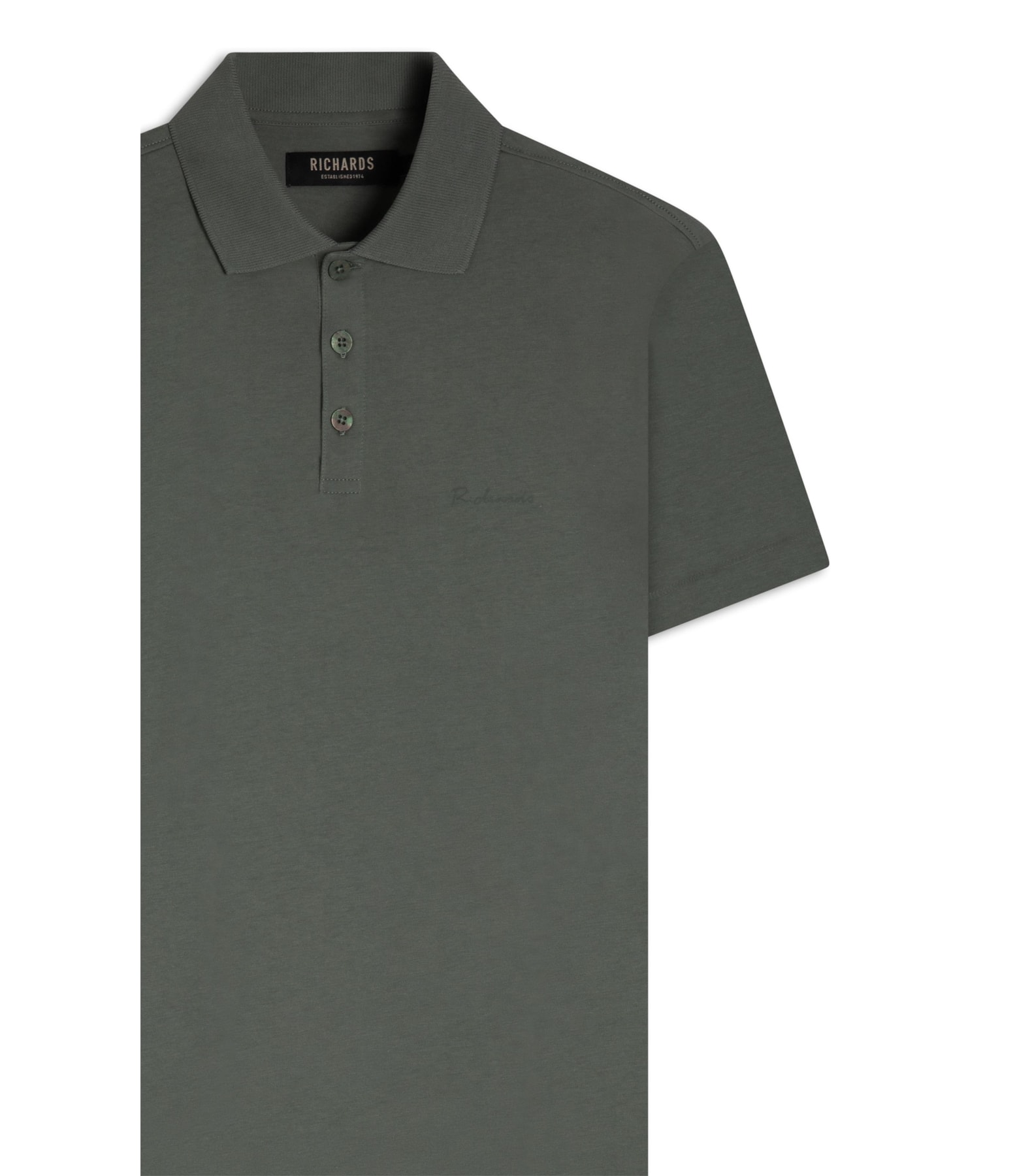 Polo Casual Pima Verde Army