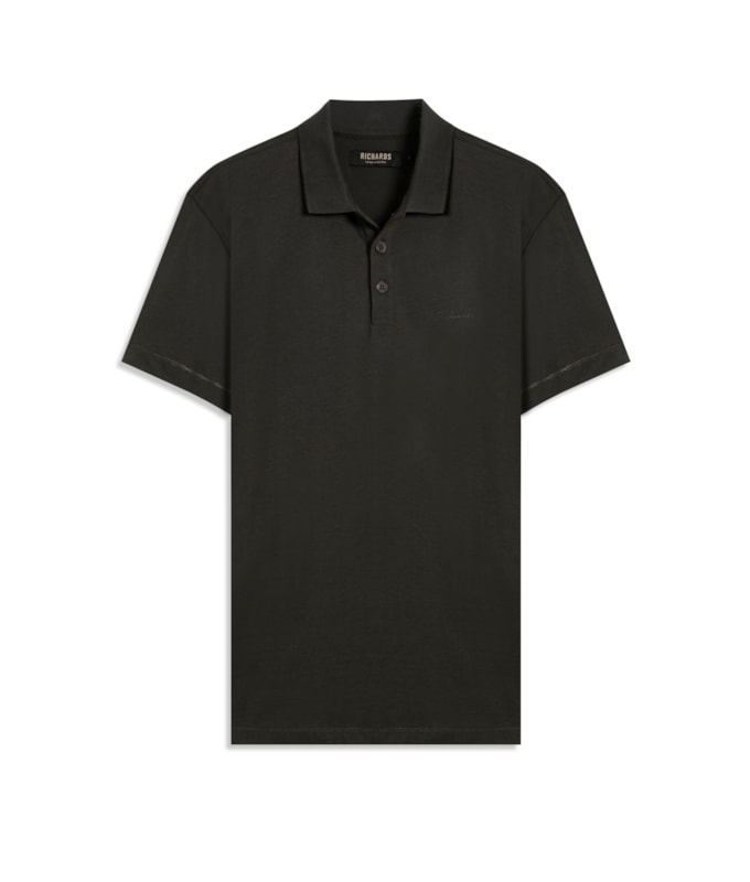 Polo Casual Pima Verde Militar