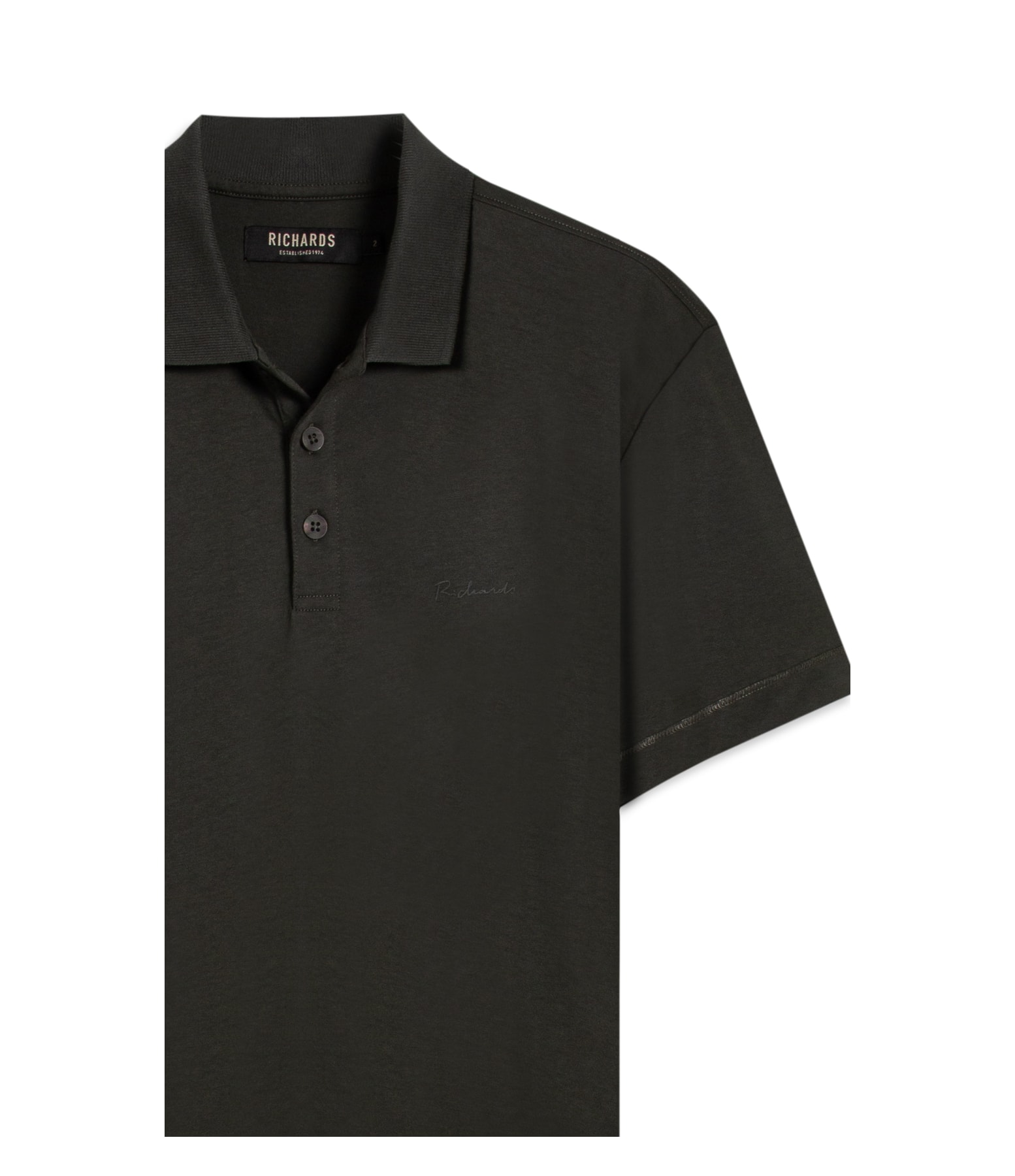 Polo Casual Pima Verde Militar