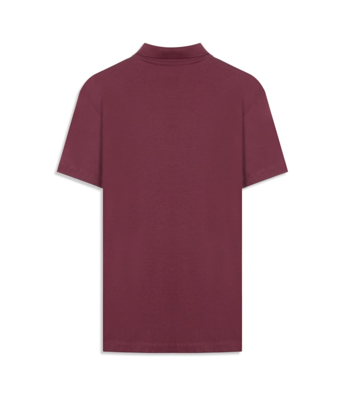 Polo Casual Pima Vinho